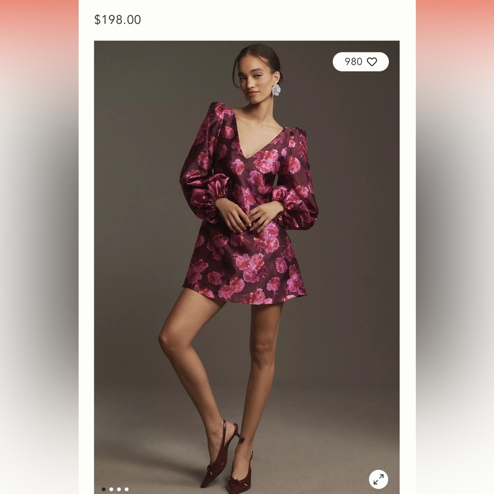 BHLDN Anthropology Dress - Worn once